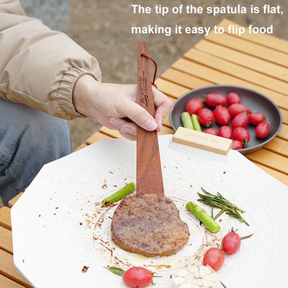 Outdoor Camping Wooden Spatula - огляд і ціна Camping Cooking Hardware