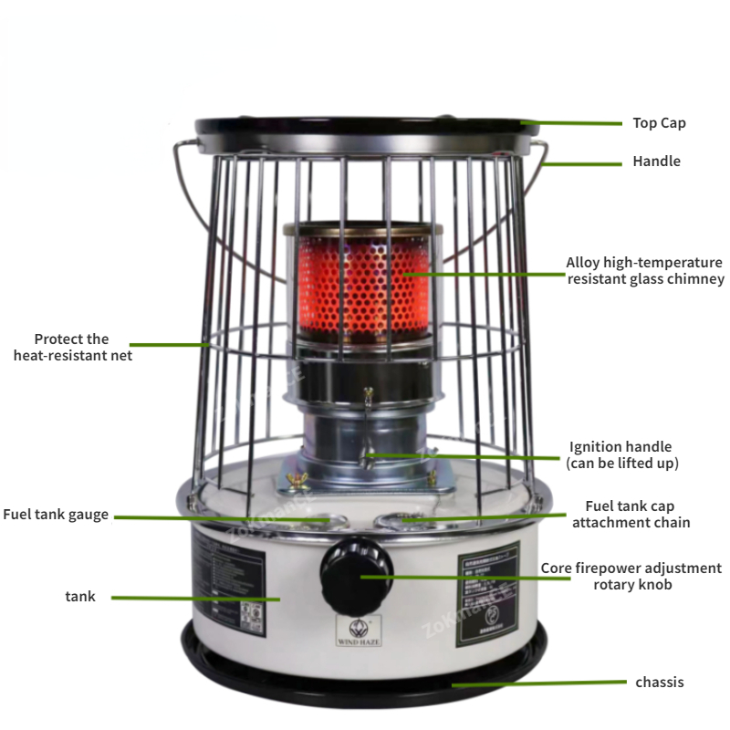6L Kerosene Space Heater Porta - огляд і ціна Camping Cooking Heater