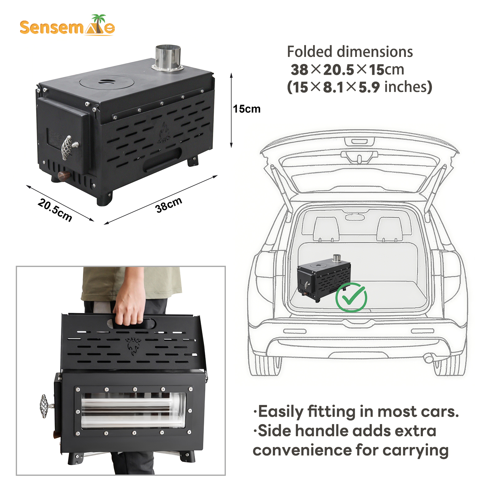 Pellet Stove Camping Stainless - огляд і ціна Camping Cooking Heater
