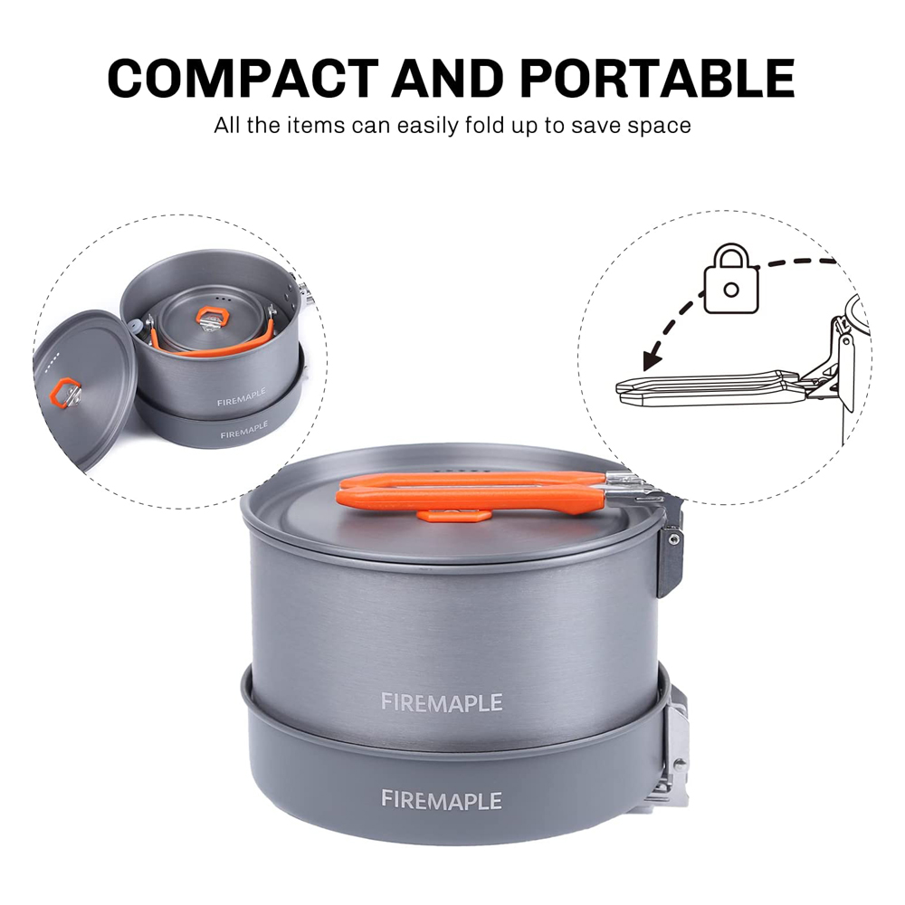 Fire Maple Camping Cookware Ut - огляд і ціна Camping Cooking Hardware