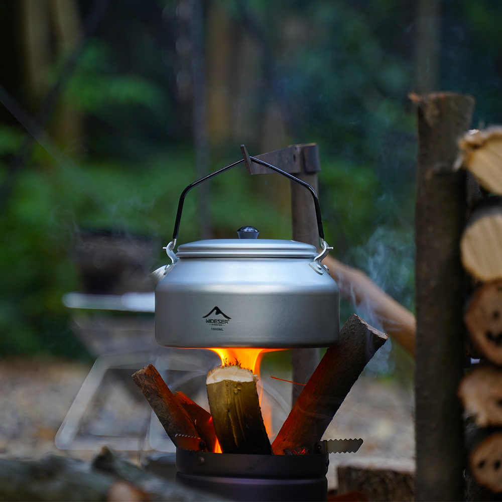 Widesea Camping Outdoor 1L ket - огляд і ціна Camping Cooking Set 2 Person