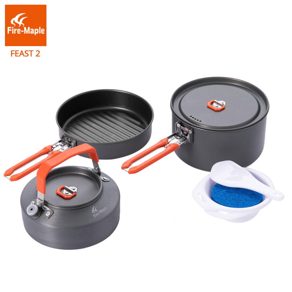 Fire Maple Picnic Pot Pan Set  - огляд і ціна Camping Cooking Set 2 Person