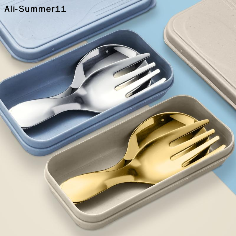 【A6L】Steel Tableware Set Spoon - огляд і ціна Camping Cooking Box Set