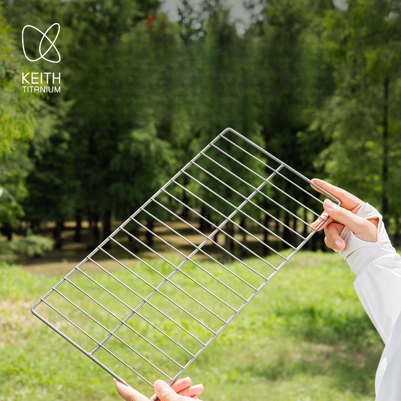 KEITH Pure Titanium Barbecue G - огляд і ціна Camping Cooking Rack