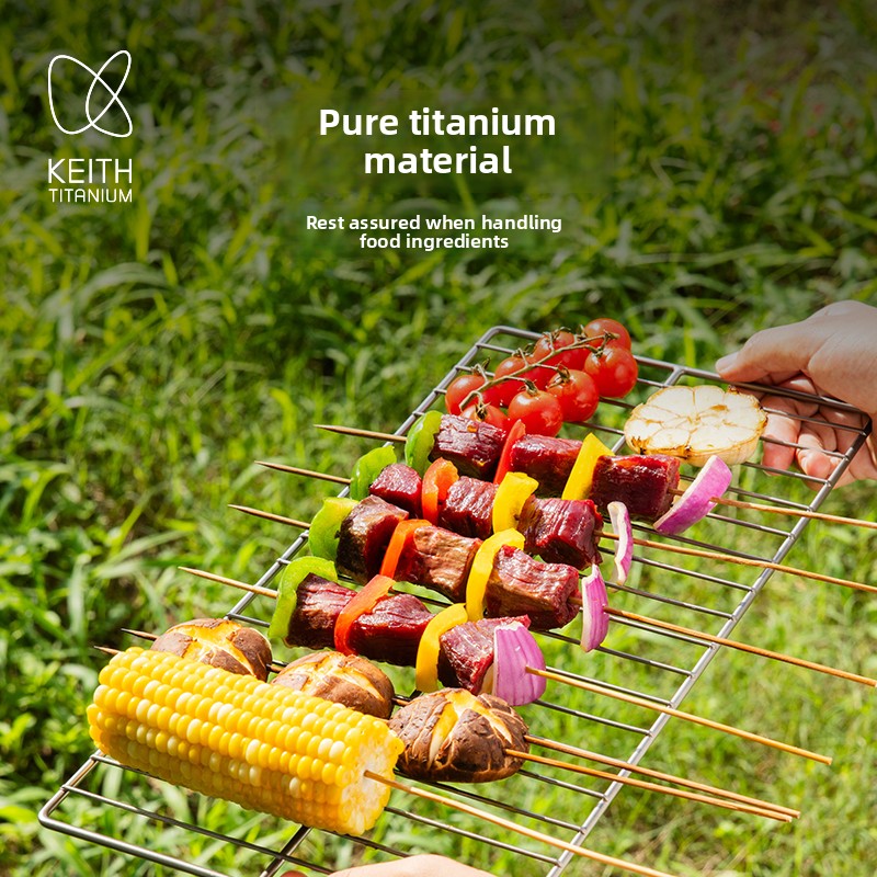KEITH Pure Titanium Barbecue G - огляд і ціна Camping Cooking Rack
